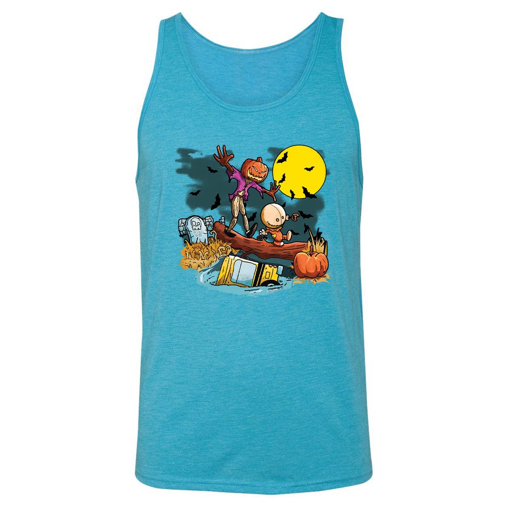Unisex Jersey Tank - A3DN6DXY - Aqua Triblend - 3