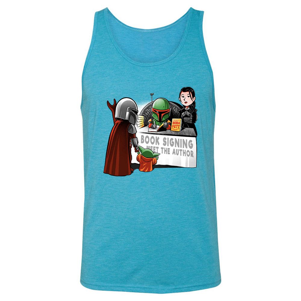 Unisex Jersey Tank - CEQWGAGZ - Aqua Triblend - 3