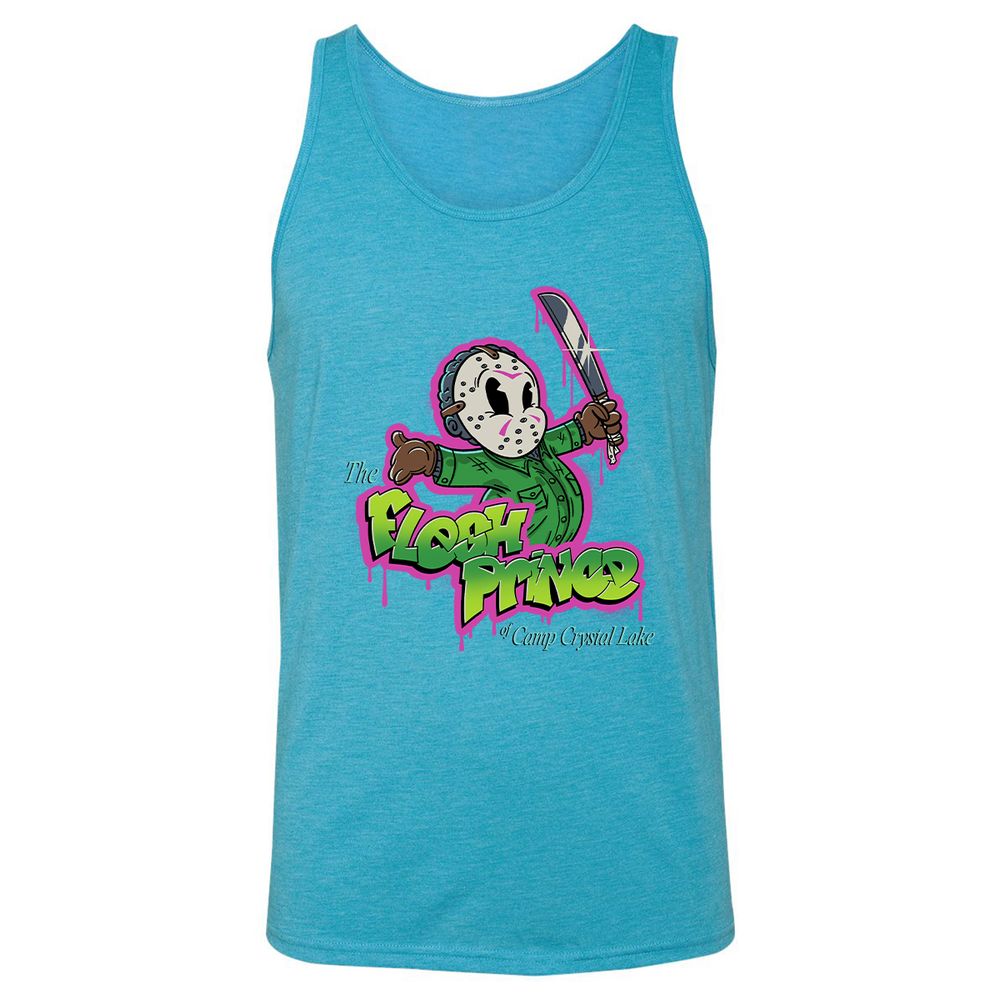 Unisex Jersey Tank - K7AKG3JY - Aqua Triblend - 3