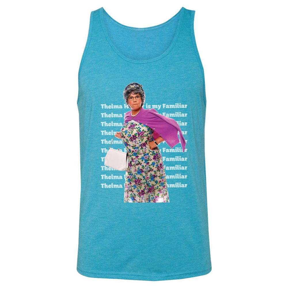 Unisex Jersey Tank - CTXAE2KD - Aqua Triblend - 3