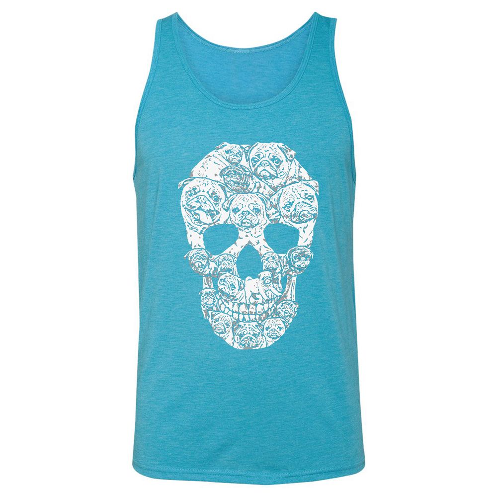 Unisex Jersey Tank - ZY6L4VBB - Aqua Triblend - 3