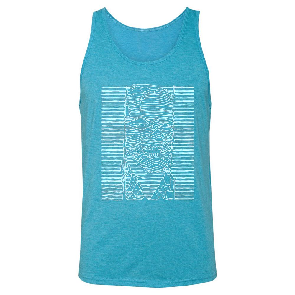 Unisex Jersey Tank - RYTJRWCU - Aqua Triblend - 3