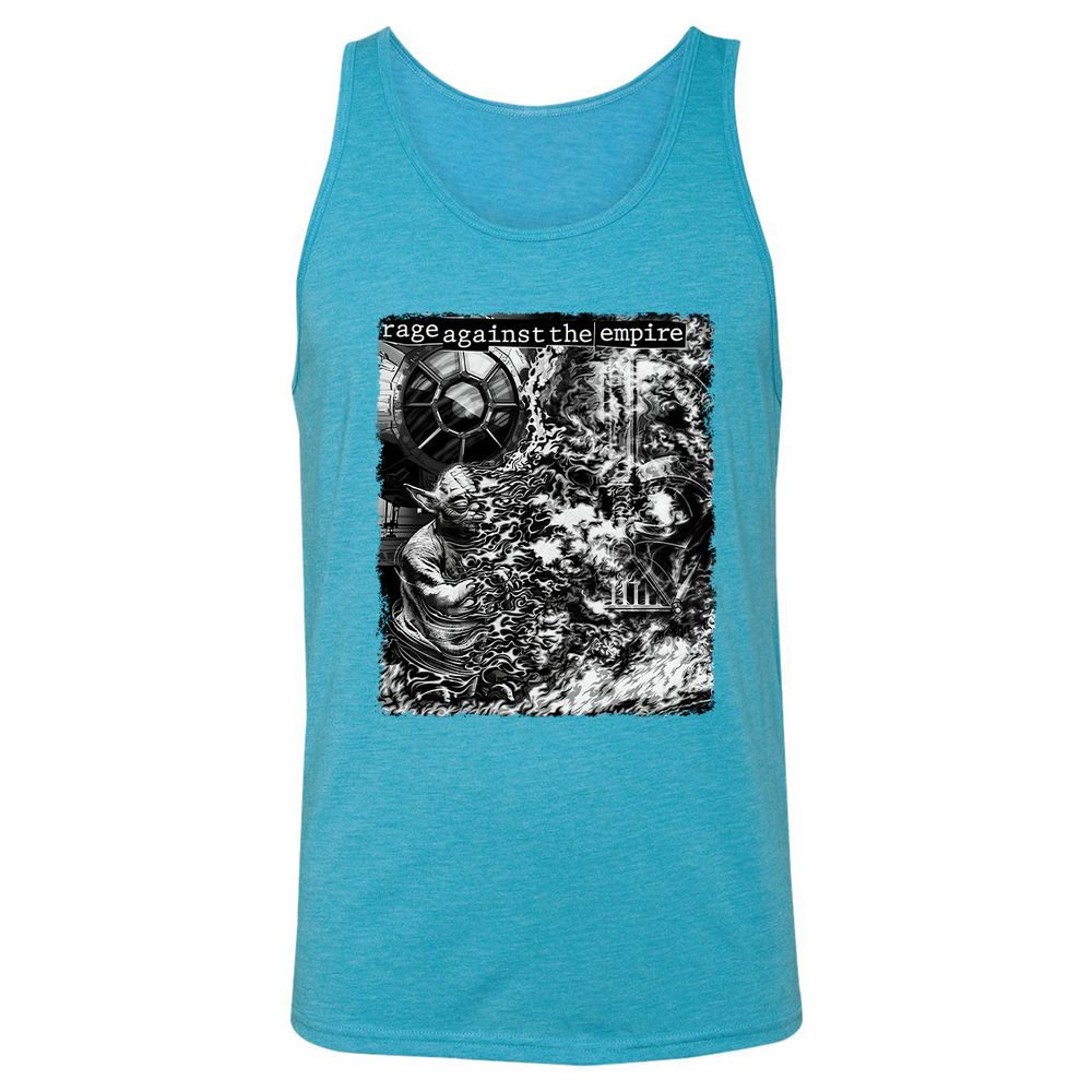 Unisex Jersey Tank - Z7LG39JV - Aqua Triblend - 3