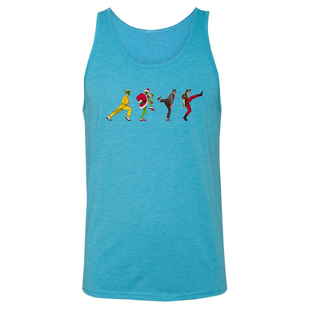 Unisex Jersey Tank - SARVX7HL - Aqua Triblend - 3