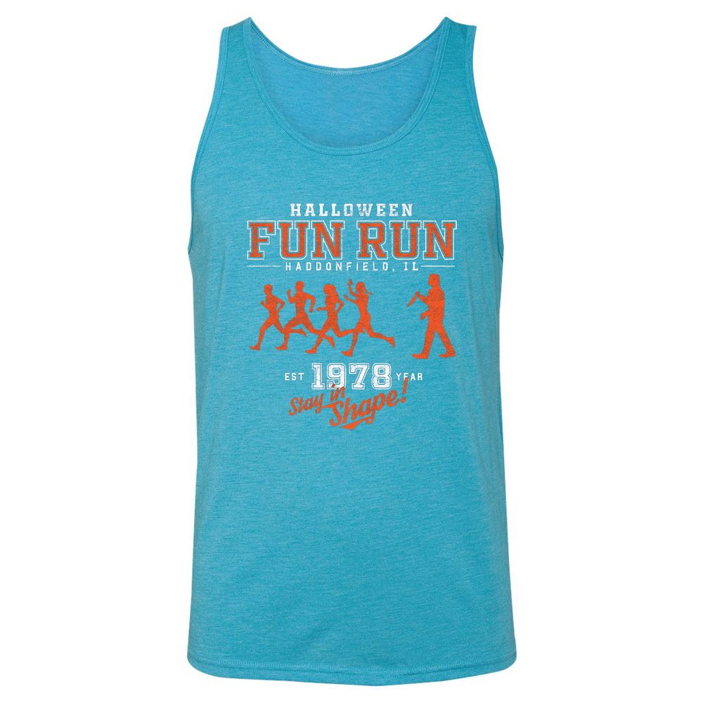 Unisex Jersey Tank - UE77APYT - Aqua Triblend - 3
