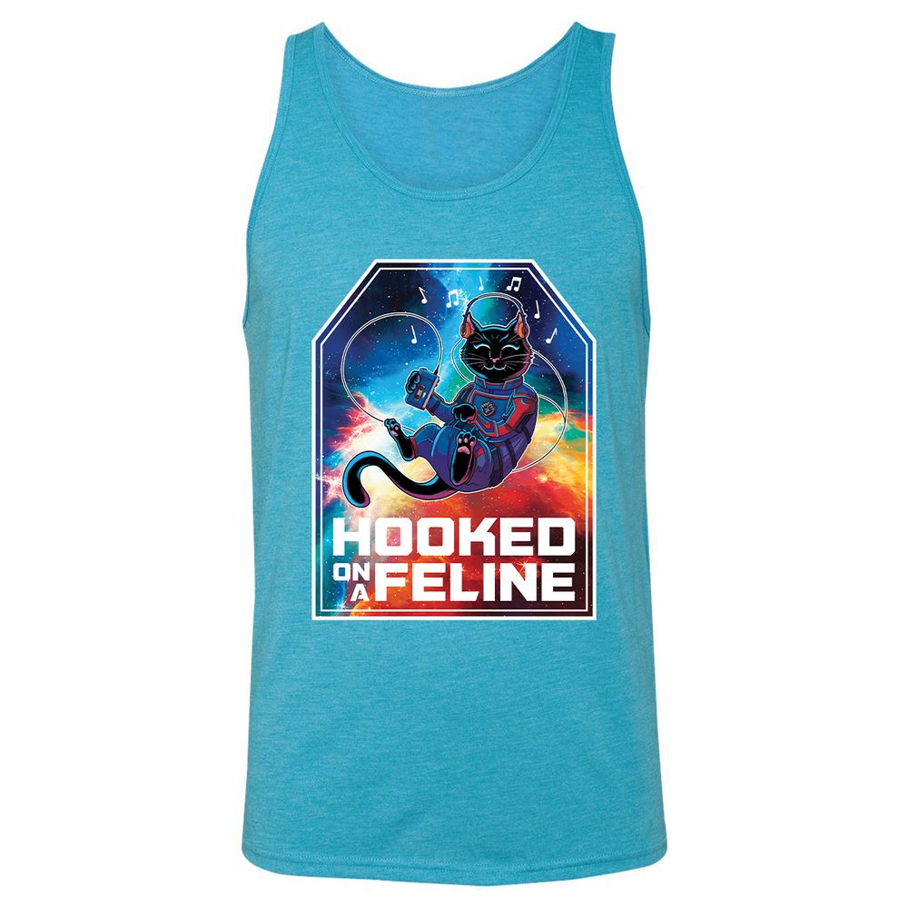 Unisex Jersey Tank - FZRTYXLW - Aqua Triblend - 3