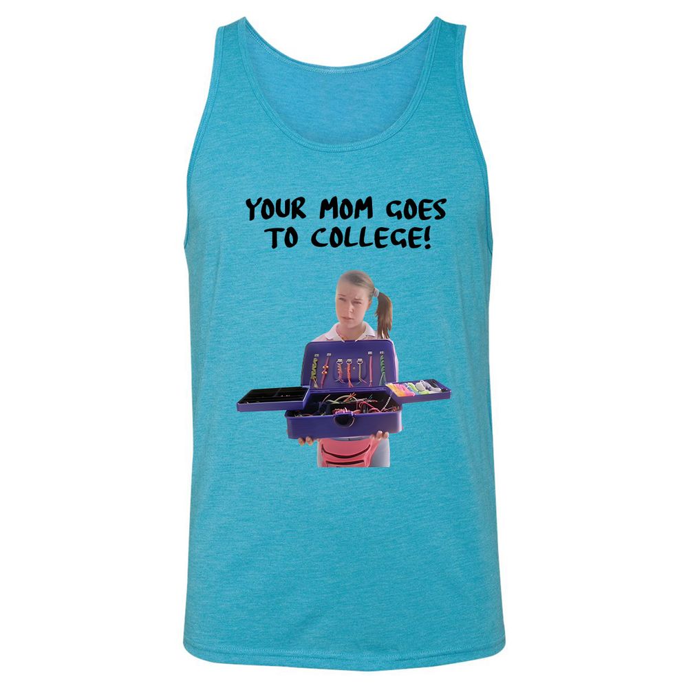 Unisex Jersey Tank - HHXCZJ5L - Aqua Triblend - 3