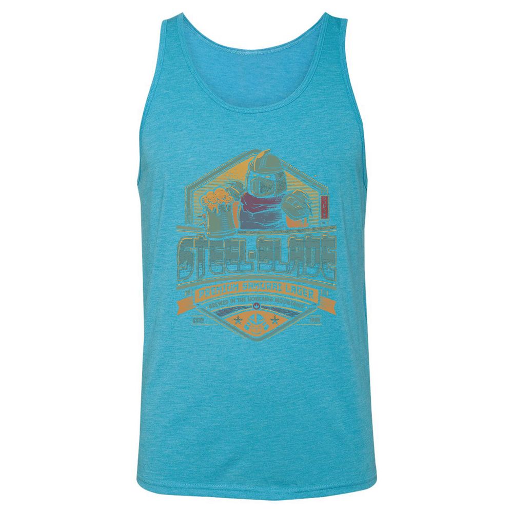 Unisex Jersey Tank - DMCMJ9H2 - Aqua Triblend - 3