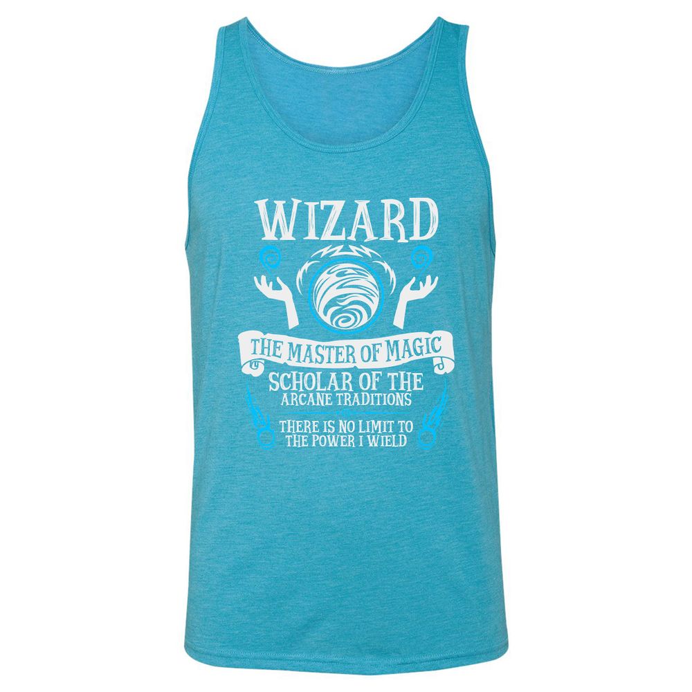 Unisex Jersey Tank - DS2CK4R2 - Aqua Triblend - 3