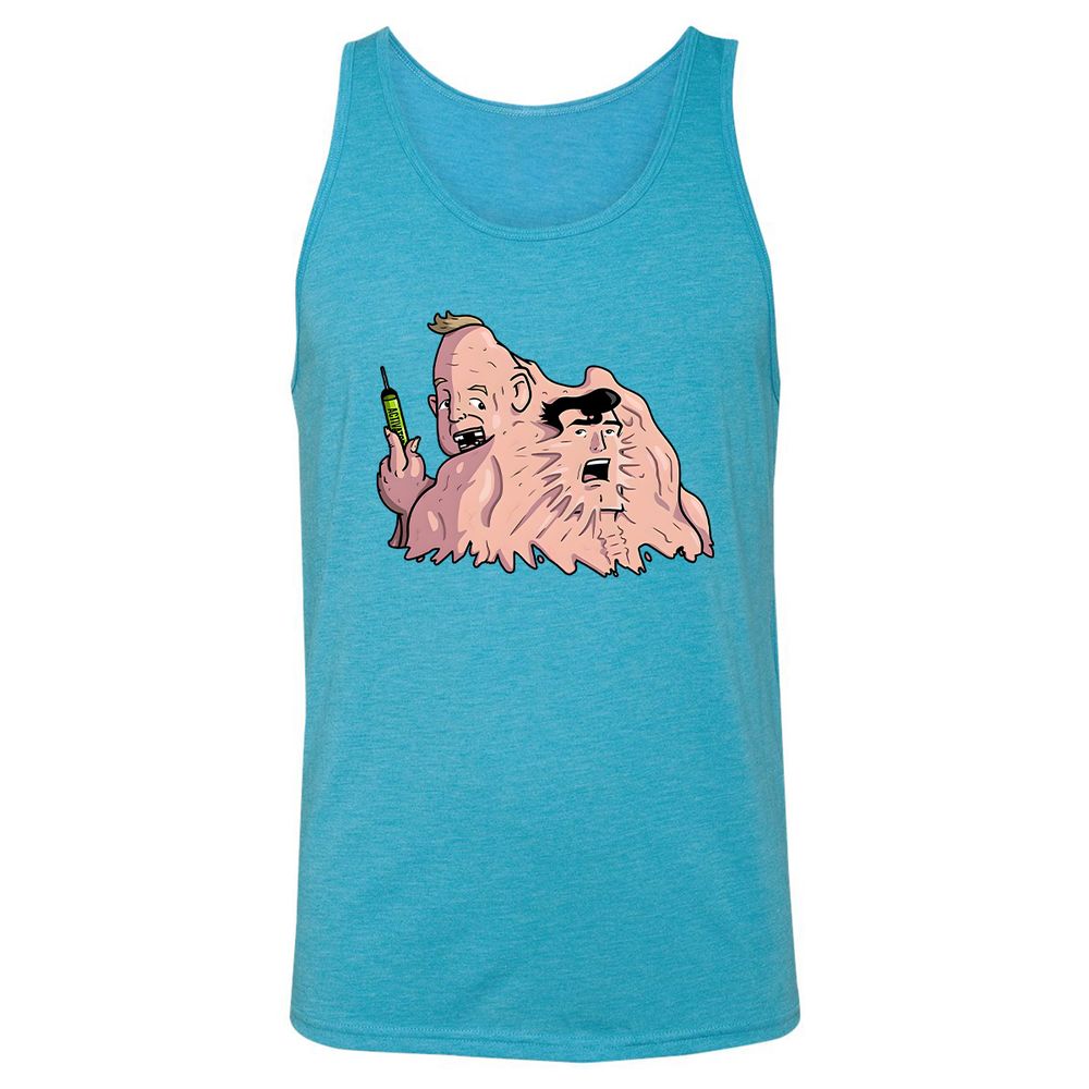 Unisex Jersey Tank - DFCJRXQE - Aqua Triblend - 3