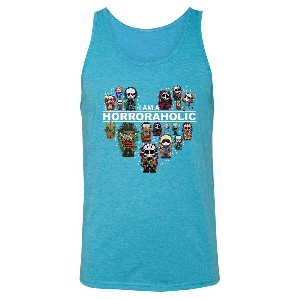 Unisex Jersey Tank - CS9M8M1E - Aqua Triblend - 3