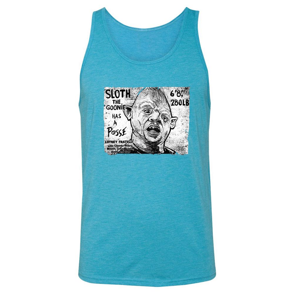 Unisex Jersey Tank - 99QRP4JD - Aqua Triblend - 3