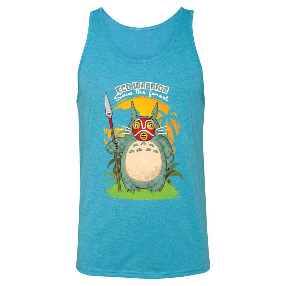 Unisex Jersey Tank - G4D9PLU4 - Aqua Triblend - 3