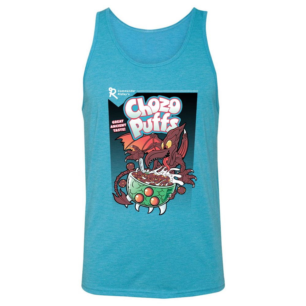 Unisex Jersey Tank - Y9EFAUJG - Aqua Triblend - 3