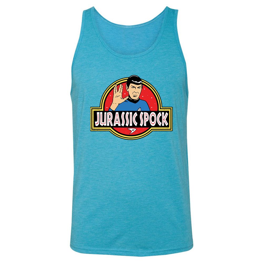 Jurassic spock - Aqua Triblend - 3