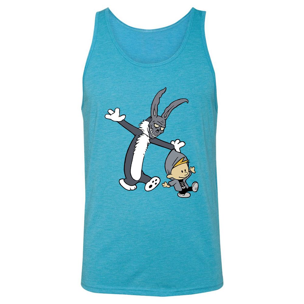 Unisex Jersey Tank - VB26DRQ5 - Aqua Triblend - 3