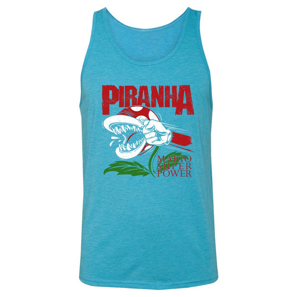Unisex Jersey Tank - 9MY6WAVS - Aqua Triblend - 3