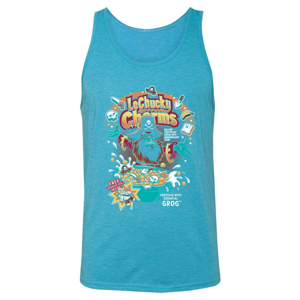 Unisex Jersey Tank - 43XVPBTW - Aqua Triblend - 3