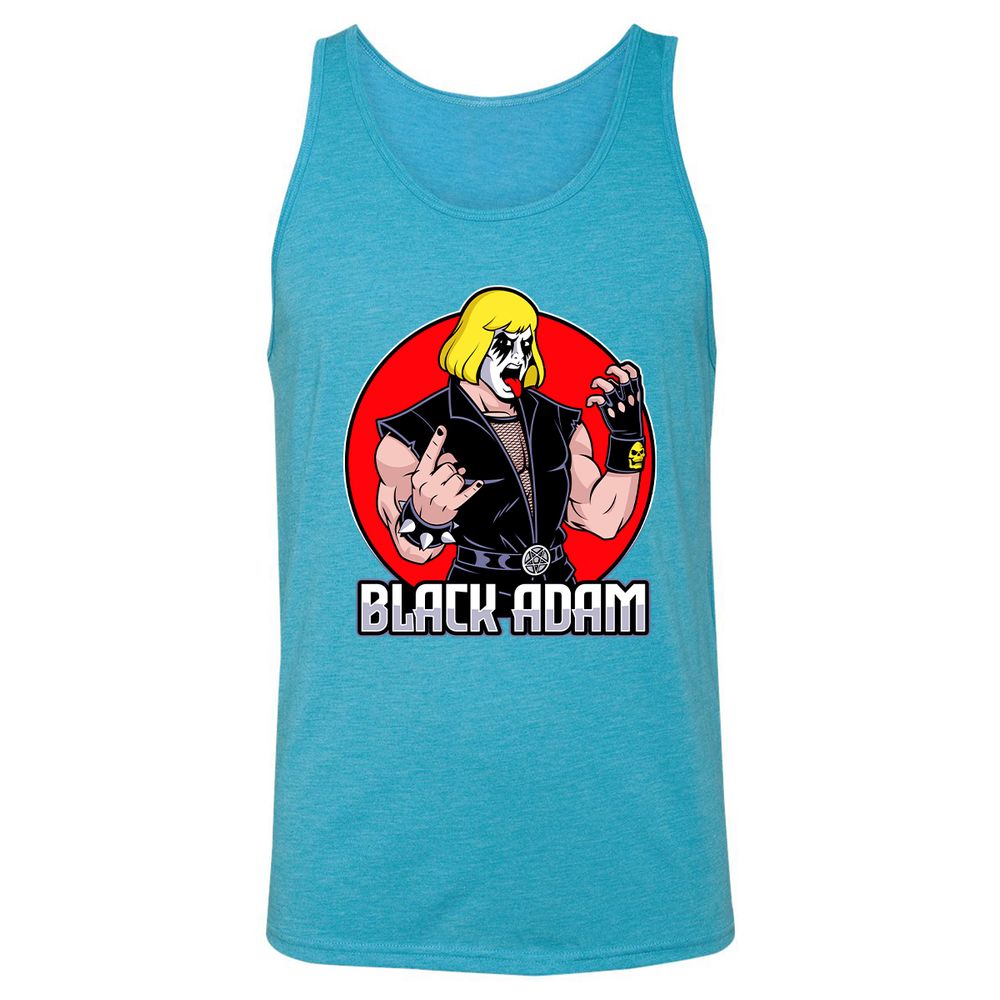 Unisex Jersey Tank - MA4RNES5 - Aqua Triblend - 3