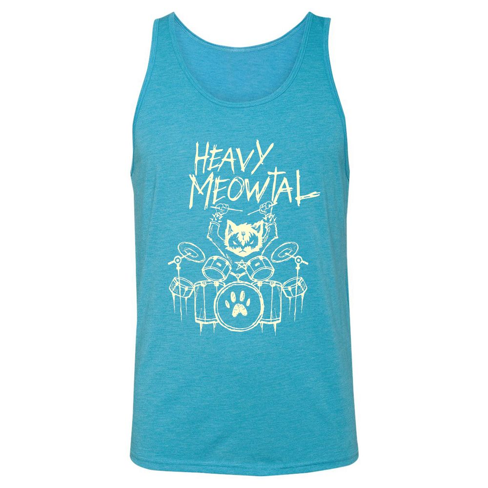 Unisex Jersey Tank - YCX2F1AJ - Aqua Triblend - 3