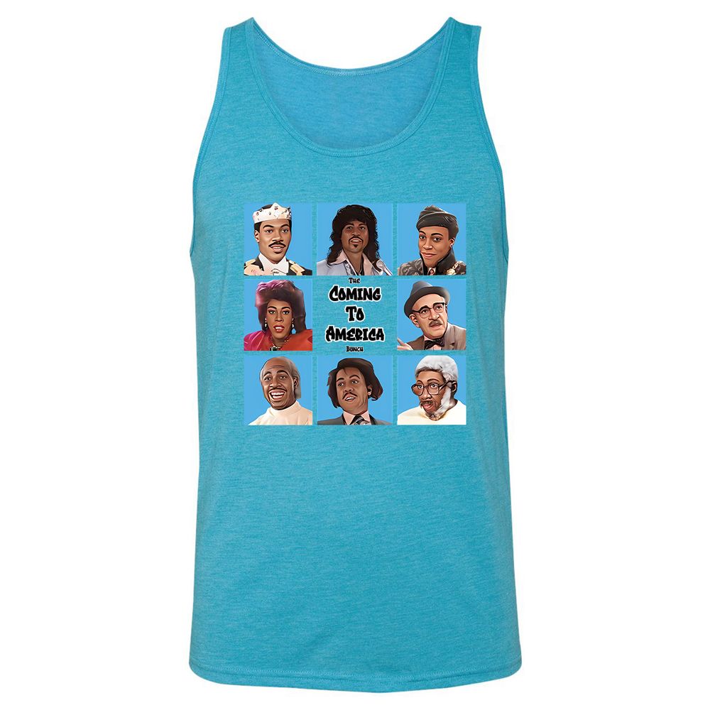 Unisex Jersey Tank - XXTPXEKJ - Aqua Triblend - 3