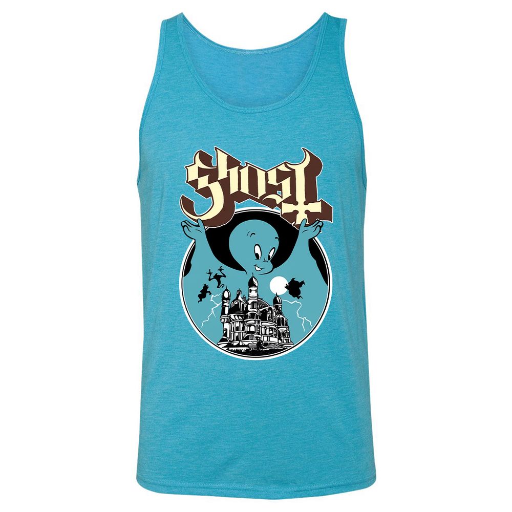 Unisex Jersey Tank - SU6HFCMN - Aqua Triblend - 3