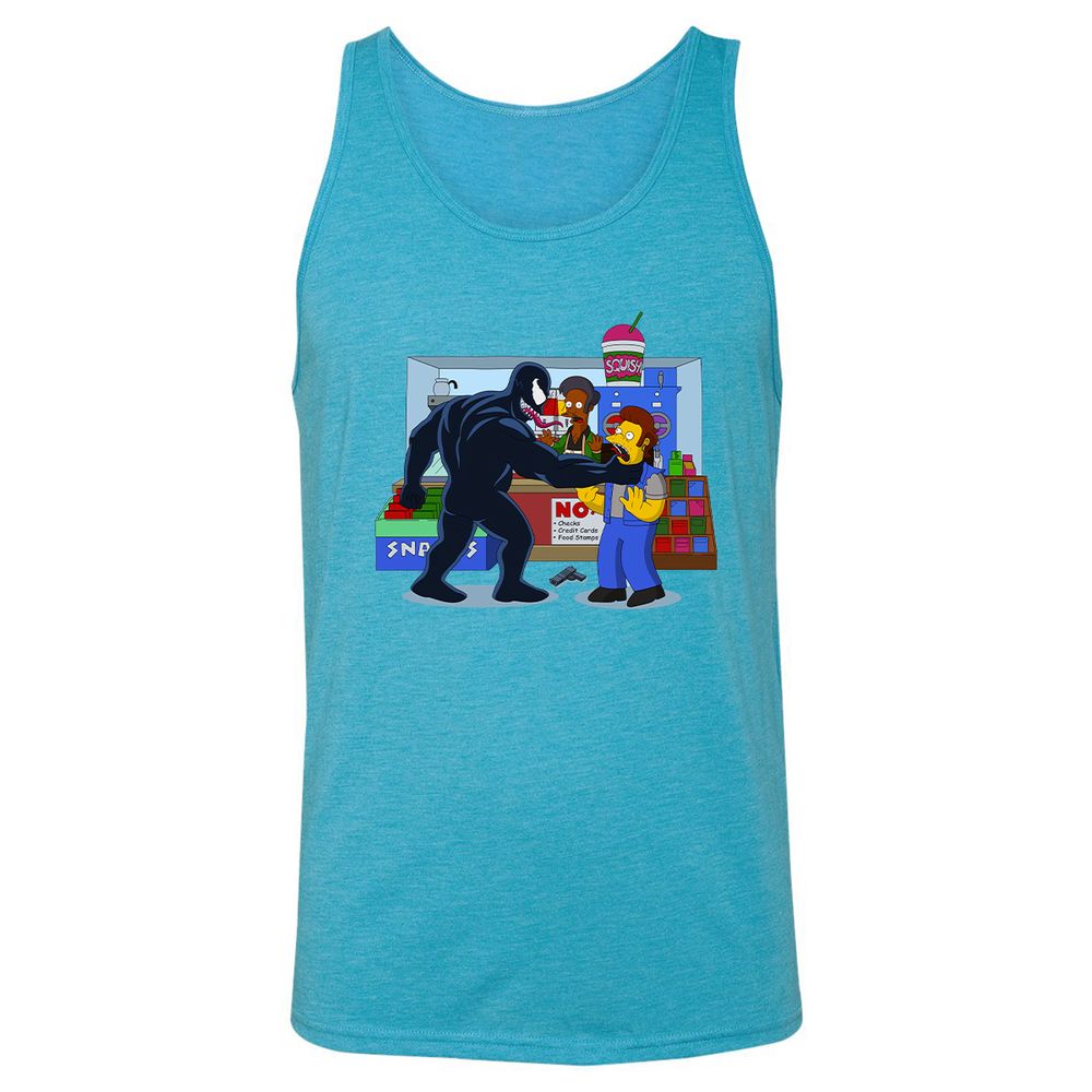 Unisex Jersey Tank - UT5WTU7H - Aqua Triblend - 3