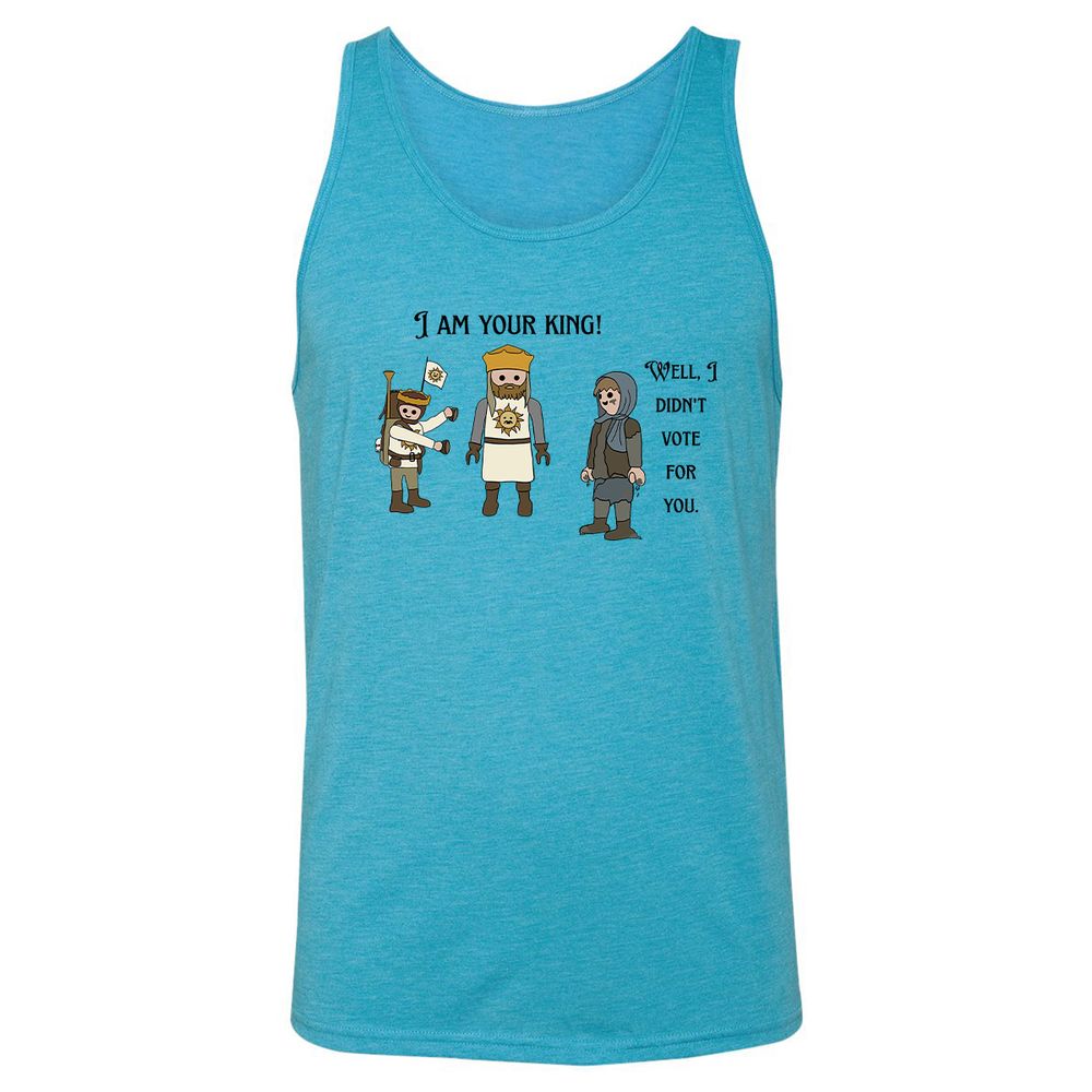 Unisex Jersey Tank - 5N96THGD - Aqua Triblend - 3