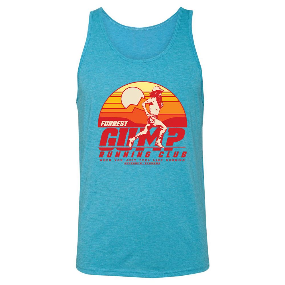 Unisex Jersey Tank - MV28XU1F - Aqua Triblend - 3