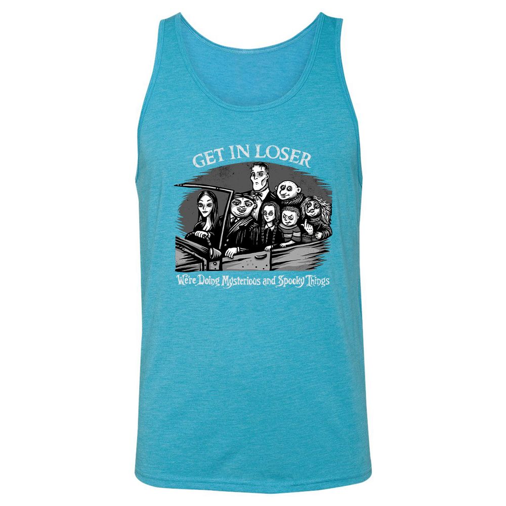 Unisex Jersey Tank - YZKKHZMA - Aqua Triblend - 3