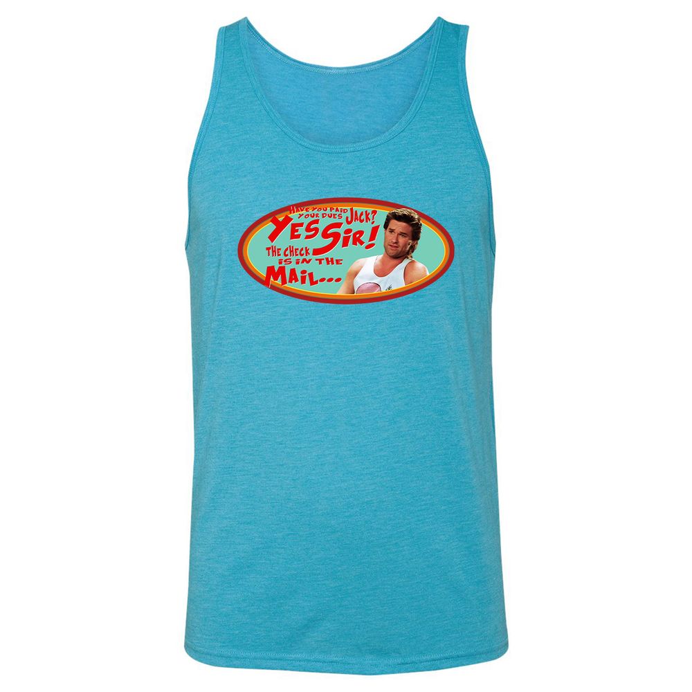 Unisex Jersey Tank - B2SZAQ2J - Aqua Triblend - 3