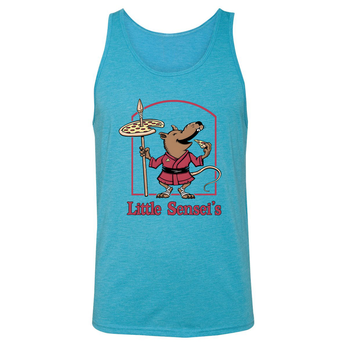 Unisex Jersey Tank - JZJQFQ7P - Aqua Triblend - 3