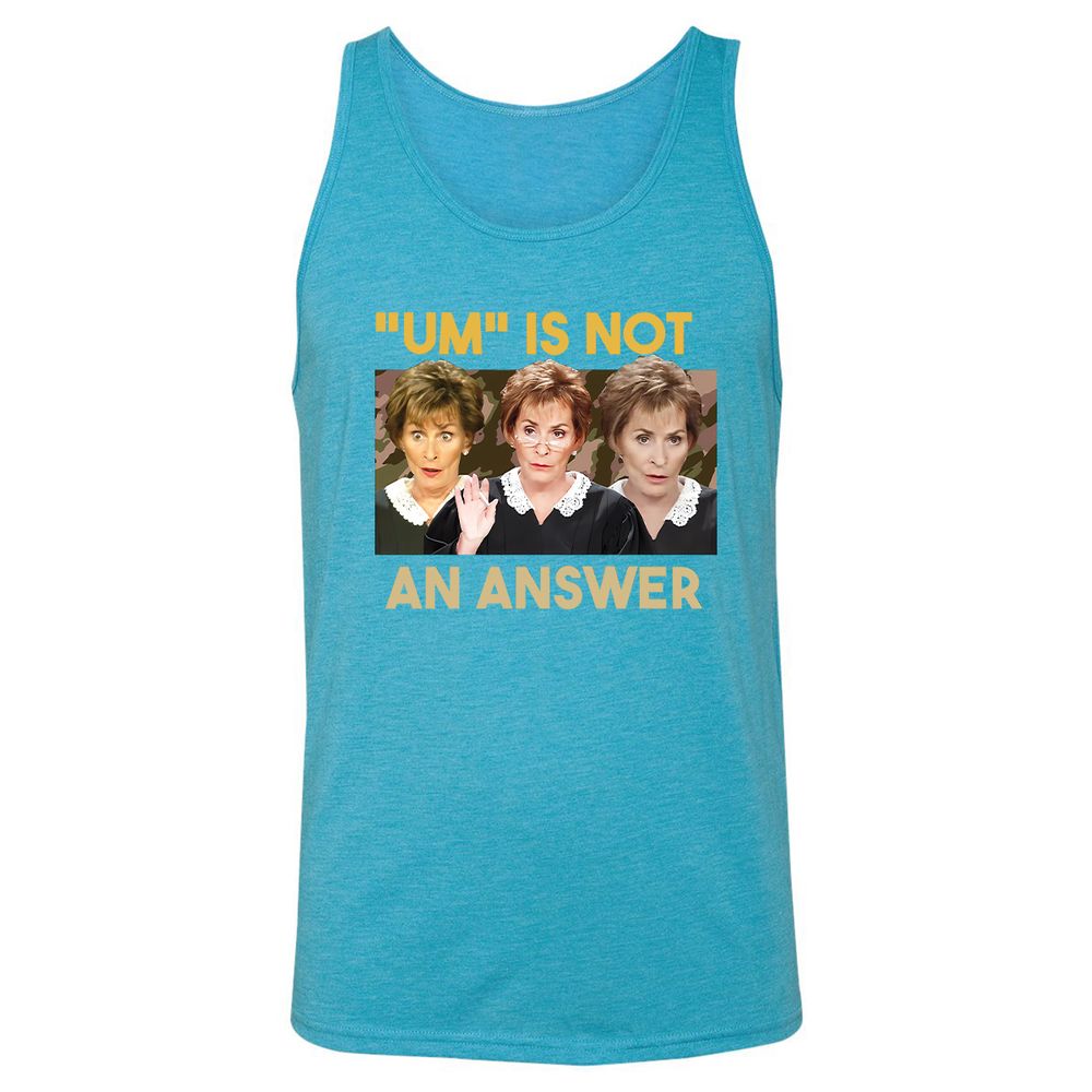 Unisex Jersey Tank - U3K9NHY8 - Aqua Triblend - 3