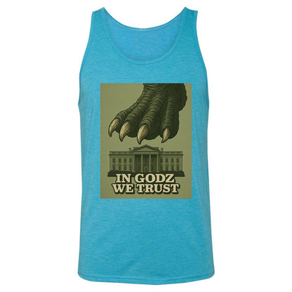Unisex Jersey Tank - MSKJCXPG - Aqua Triblend - 3