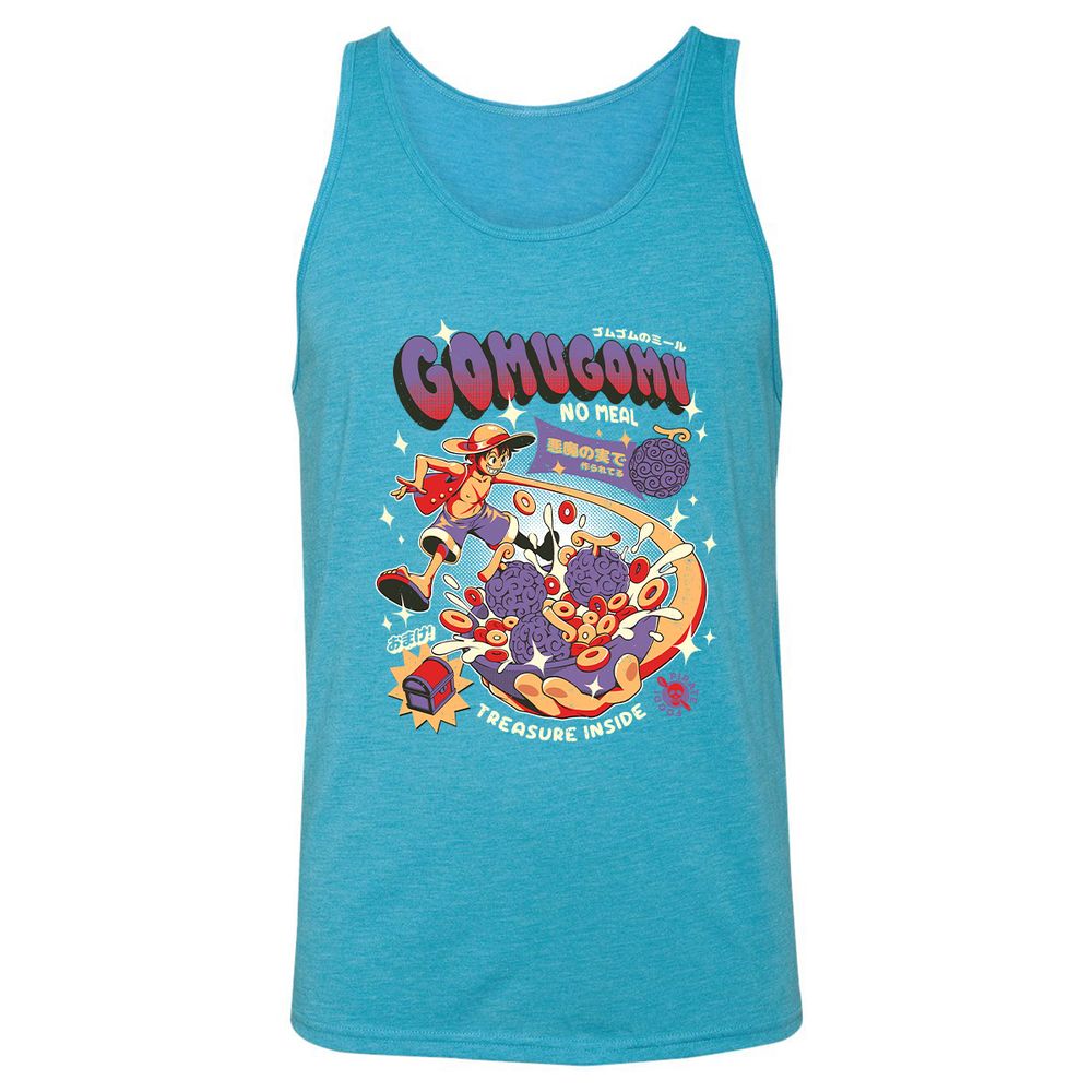 Unisex Jersey Tank - KVGMLKJH - Aqua Triblend - 3