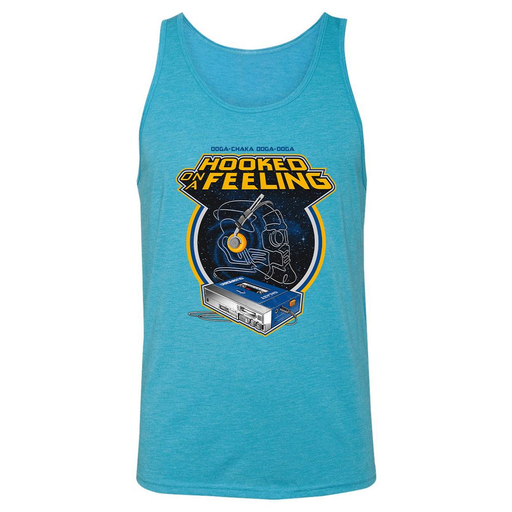 Unisex Jersey Tank - N8S9GSG4 - Aqua Triblend - 3