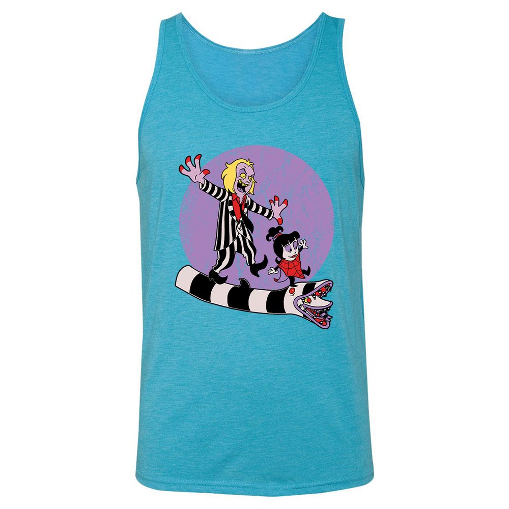 Unisex Jersey Tank - 6WUNRZLL - Aqua Triblend - 3