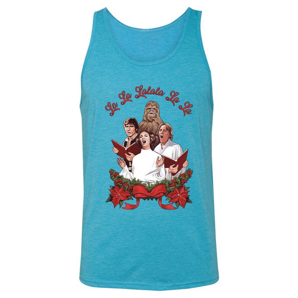 Unisex Jersey Tank - RESKN5UH - Aqua Triblend - 3