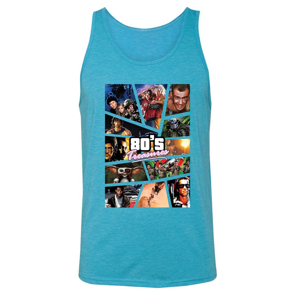 Unisex Jersey Tank - LRTKTUKR - Aqua Triblend - 3