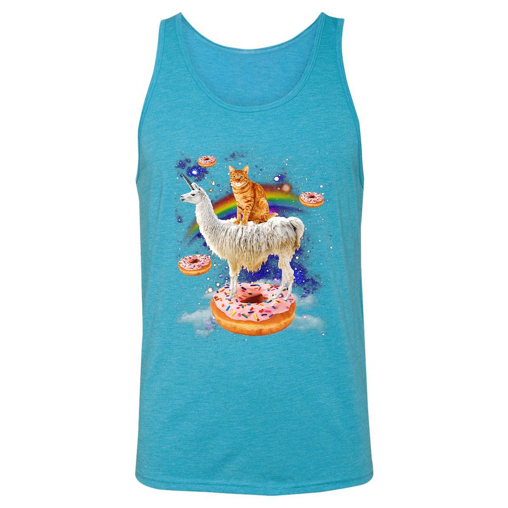 Unisex Jersey Tank - UWG6T22V - Aqua Triblend - 3