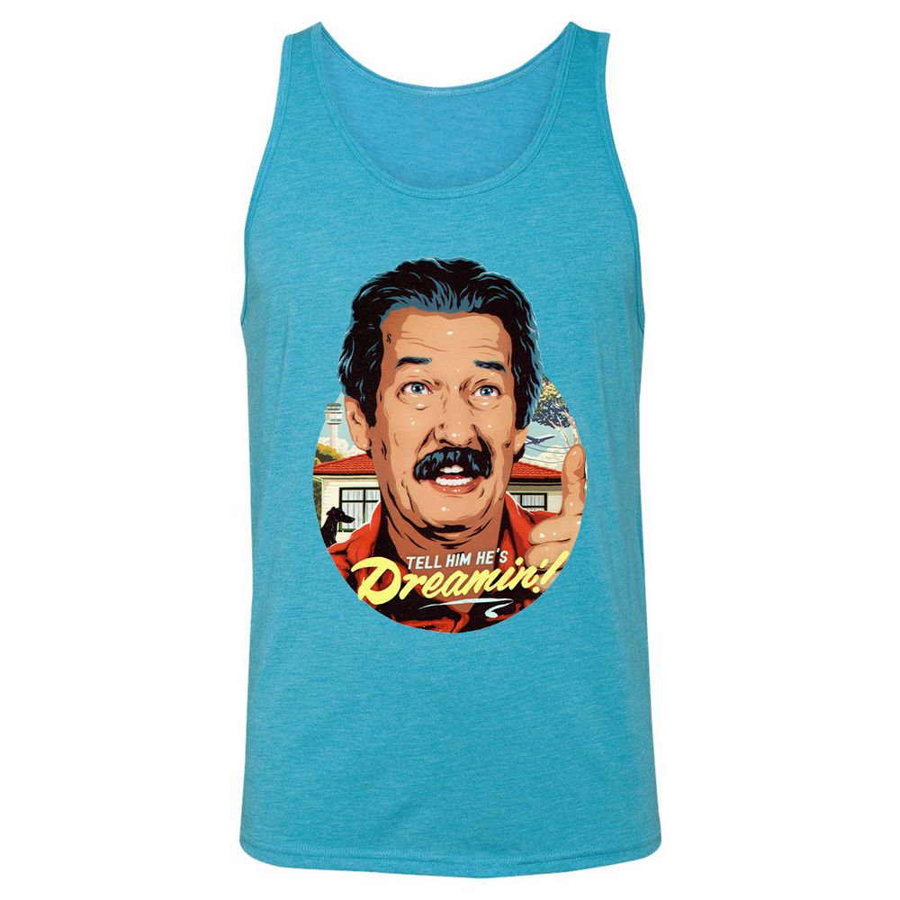 Unisex Jersey Tank - UNSD5EEZ - Aqua Triblend - 3