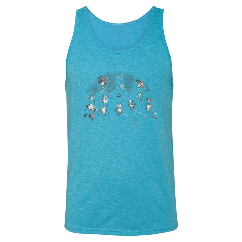 Unisex Jersey Tank - TULAN4AF - Aqua Triblend - 3