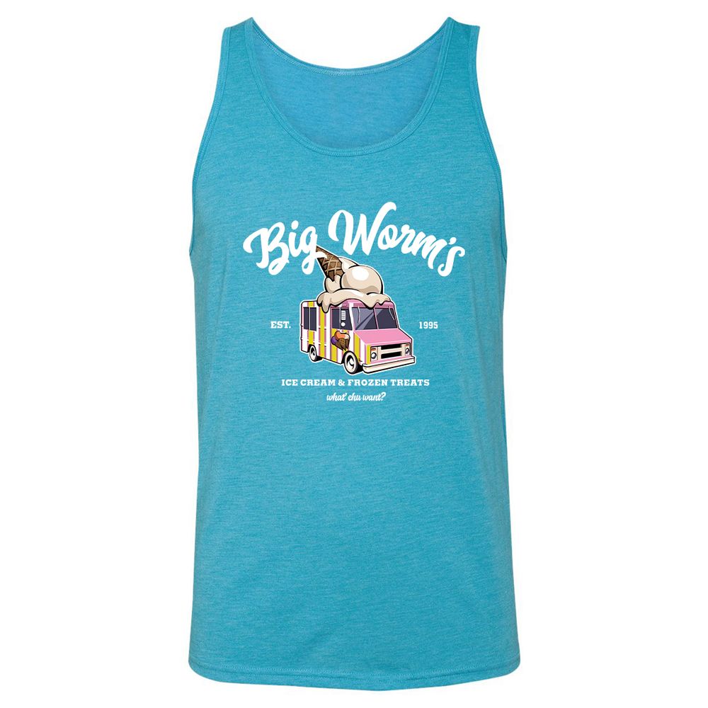 Unisex Jersey Tank - J6NL2ALF - Aqua Triblend - 3