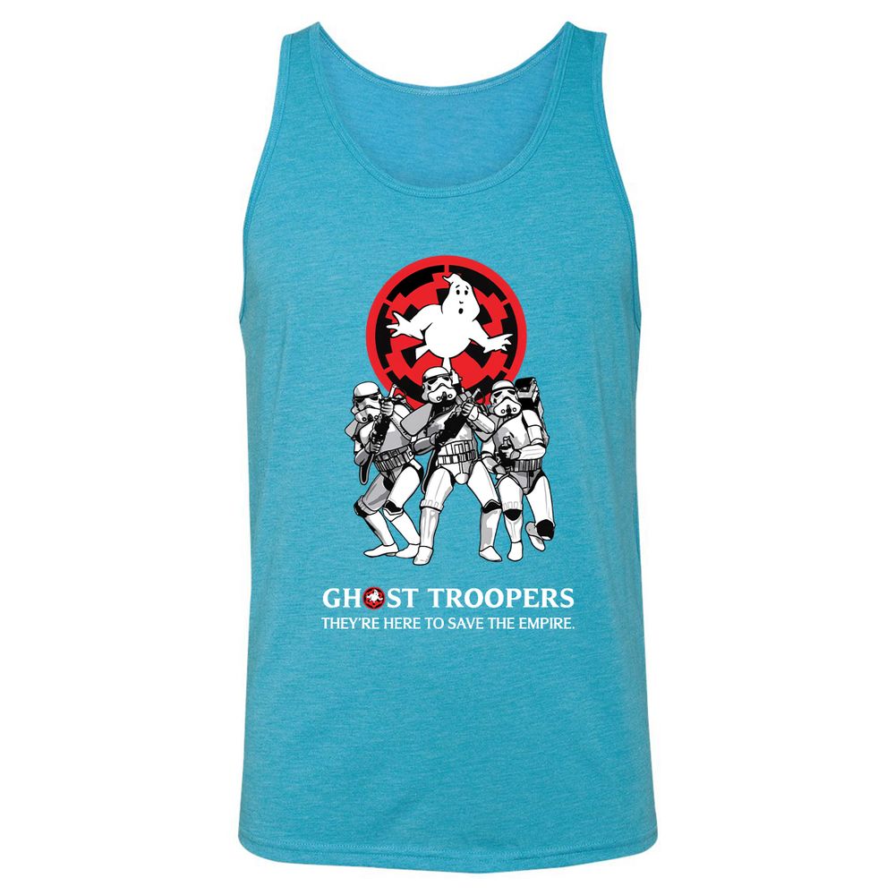 Unisex Jersey Tank - 6WL55NCF - Aqua Triblend - 3