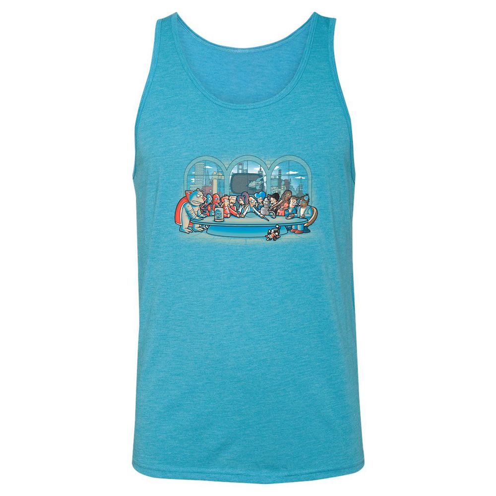 Unisex Jersey Tank - P3G69N6A - Aqua Triblend - 3