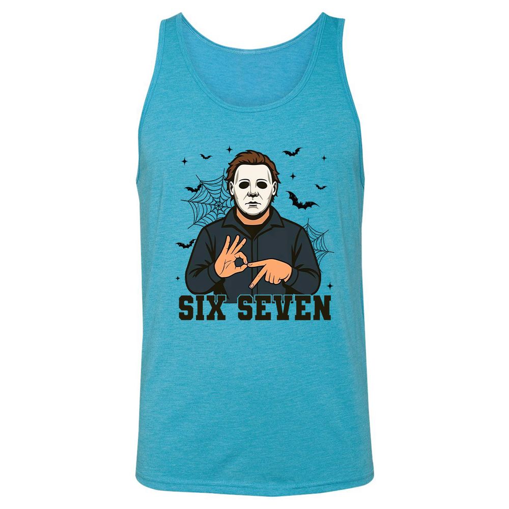 Unisex Jersey Tank - JM4M1SJE - Aqua Triblend - 3