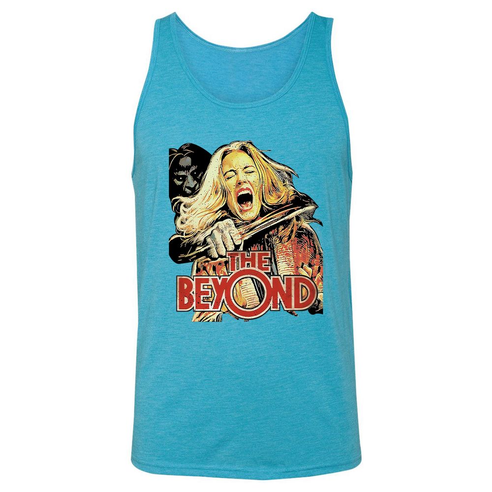 Unisex Jersey Tank - GBJGKM4T - Aqua Triblend - 3