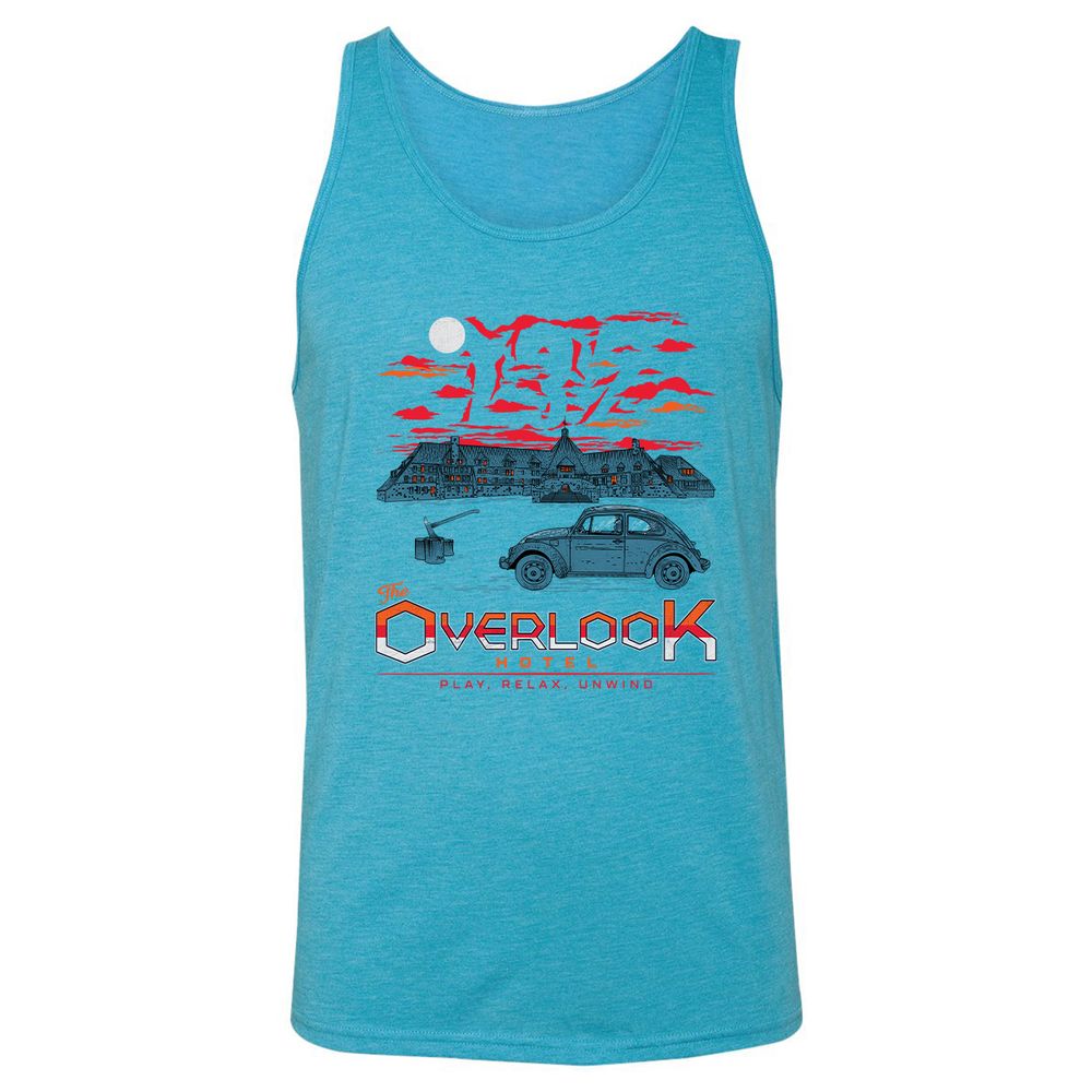 Unisex Jersey Tank - ZPNPXN9X - Aqua Triblend - 3