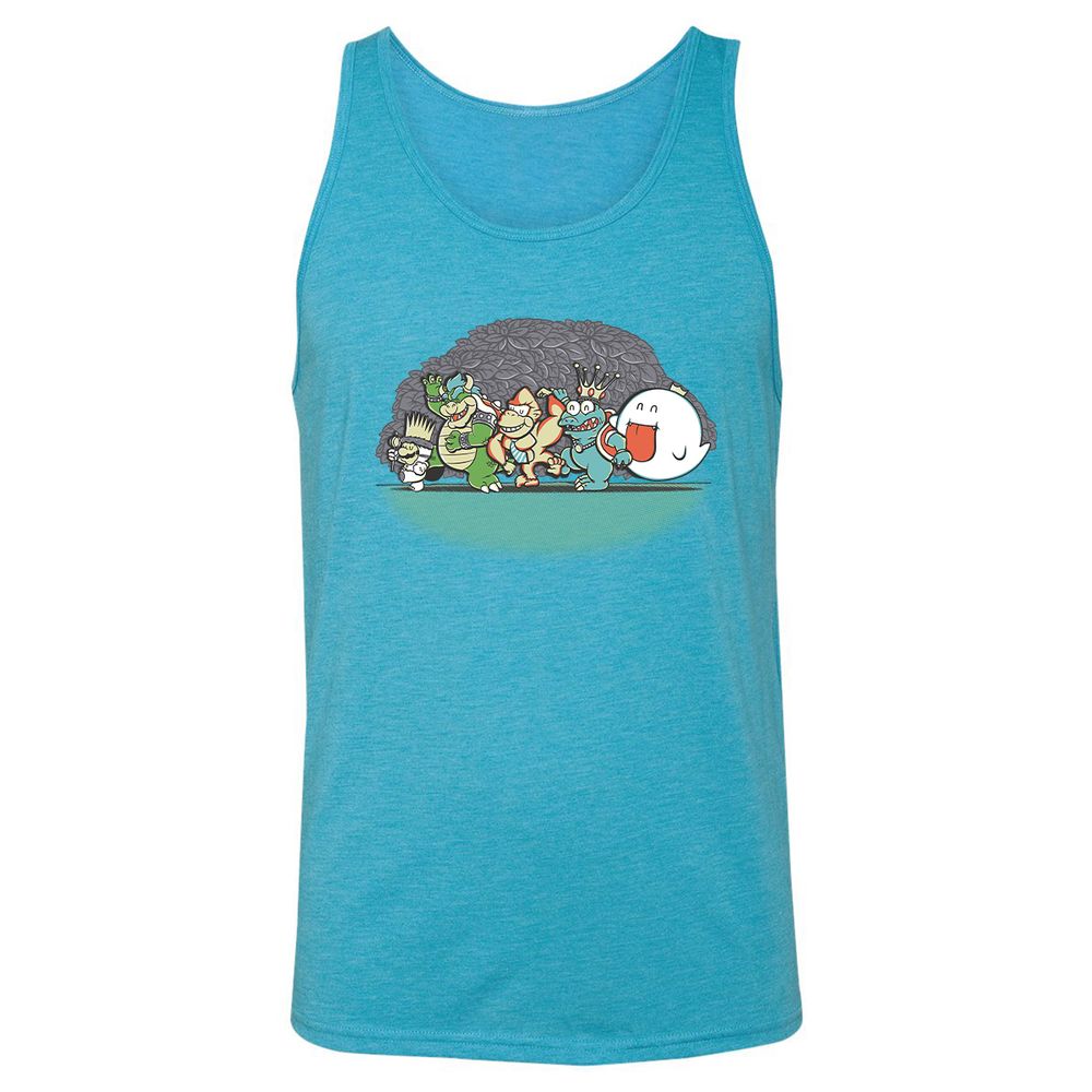 Unisex Jersey Tank - 75LW9P3K - Aqua Triblend - 3