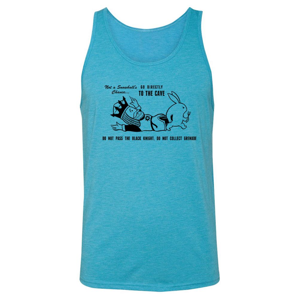 Unisex Jersey Tank - BHVXBF94 - Aqua Triblend - 3